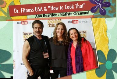 Dr. Fitness USA meets How to cook that at YoUTubeSpaceLA