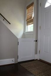 Classy Baby Gate: Use a Dutch Door! {Kelly Rae Roberts