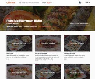 Petra Bistro Comes To You: We Deliver!