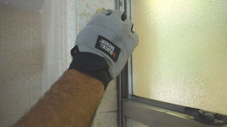 Easily Clean Mold Stained Shower Grout