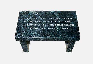 Survival: When There Is No Safe Place... by Jenny Holzer