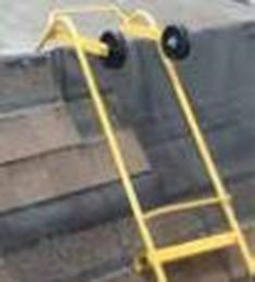 Chicken Ladder Hook Rolls Easily without Crushing Ridge Vents