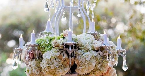 Trend Alert: Floral Chandeliers 