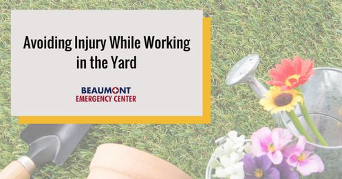 Avoiding Injury While Working in the Yard