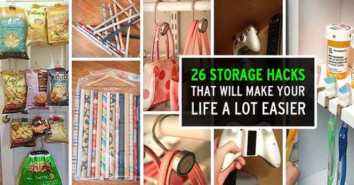 26 Storage Hacks That’ll Make Your Life A Whole Lot Easier