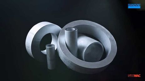 Cut costs by using hollow bar instead of solid bar