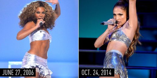 Definitive Proof J.Lo Is Obsessed With Beyoncé's Style