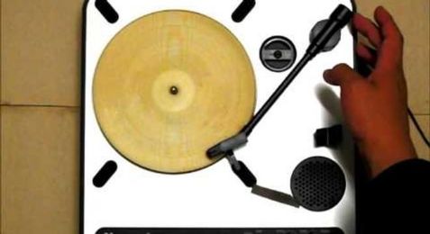 Someone Laser-Etched A Tortilla So It Could Play Music On A Turntable