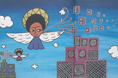 This picture book teaches kids about sound system culture