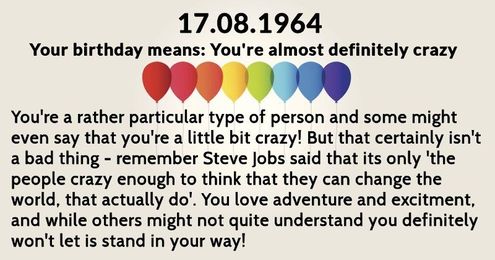 What's the hidden meaning behind your birthday?