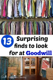 13 Things to Shop for at Goodwill