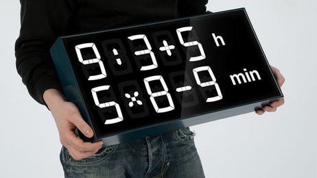 This Clock Doesn’t Just Tell You The Time, It Makes You Work For It