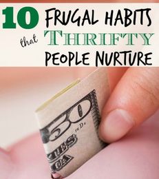 10 Frugal Habits That Thrifty People Nurture