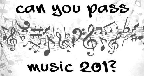 Can You Pass Music 201?