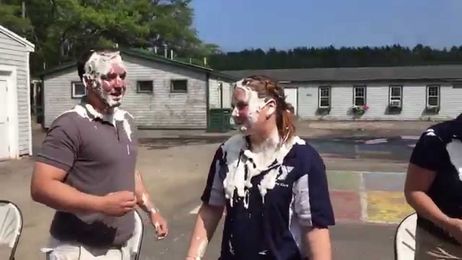 Camp Directors Take a Pie to the Face