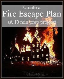 Fire Escape Plan: 10 Min Preparedness Project