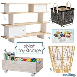 Get Organized: Stylish Toy Storage