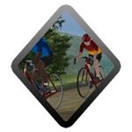 I rode "Monkey Pass" 9.5 mile in 36:35 and burned 382 calories.