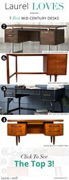 Laurel Loves 7: Mid-Century Modern Desks
