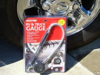 Take Care of your RV Tire Pressure Gauge