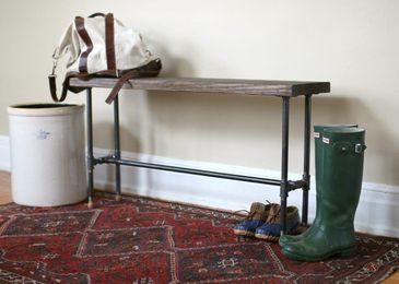 Build a Super Cool Industrial Bench Seat