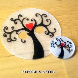How to Make Clothing Buttons from Shrink Plastic…