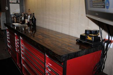 44" Tool Cabinet Mods: Backsplashes to Bowling Lanes