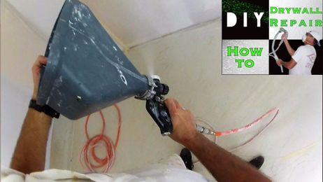 How to Match Orange Peel Texture on a Drywall Repair