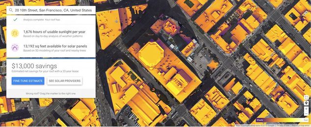 Mapped: Solar energy and savings if you got panels