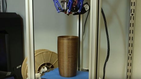 Drink Coffee Out of a 3D-Printed Coffee Cup Made of Coffee