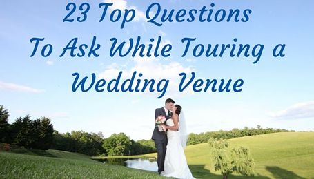 Questions to Ask When Touring Wedding Venue
