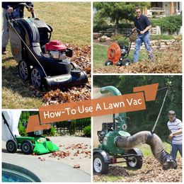 How & When to Properly Use a Lawn Vacuum