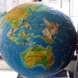 Sharing the Wonder of the World: Making a Paper Mache Globe Craft