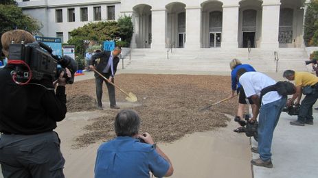 Compost Helps State Capitol Fight Drought, Store Carbon
