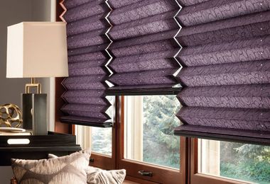 Think outside the box for truly custom window treatments!