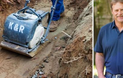 How Deep Do We Dig to Build a Stone Wall?