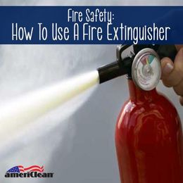 How To Use A Fire Extinguisher