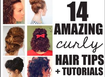 14 Amazing Curly Hair Tips + Tutorials