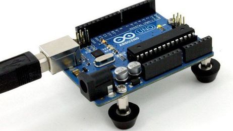 Prop Up a Dev Board with Rubber Feet to Cut Down on Erratic Behavior
