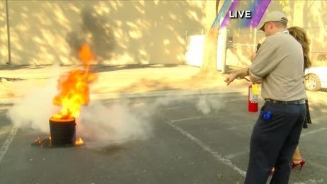 Do you know how to properly use a fire extinguisher?