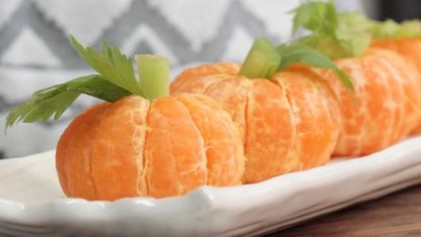 How To Make Orange Pumpkins