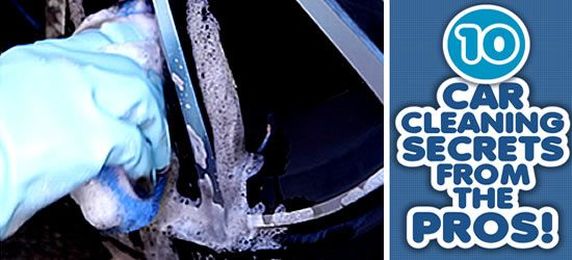 Ten Car Cleaning Secrets from the Pros!