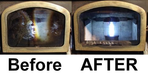 How To: Use Steel Wool to Clean Fireplace Window Glass