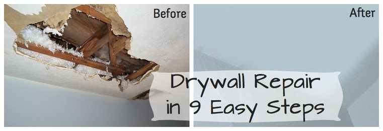 How to Repair Your Damaged Drywall in 9 Easy Steps