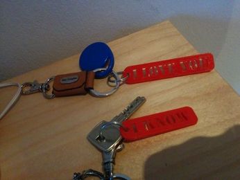 I love you I know star wars keychain. by victorjung