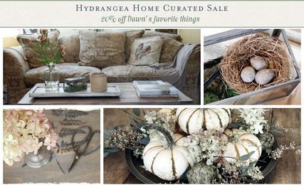 Our first Curated Sale from Dawn at Hydrangea Home!
