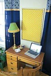 DIY No Sew Lamp Shade