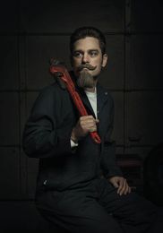 These Portraits of Auto Mechanics Are a Homage to Renaissance Paintings