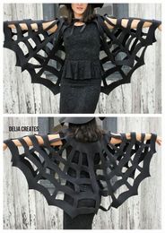 This spectacular cape is completely no-sew.
