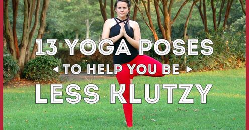 13 Yoga Poses to Help You Be Less Klutzy